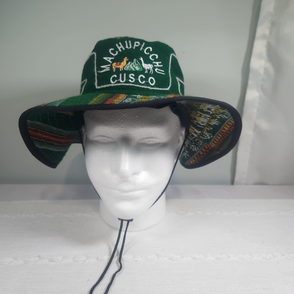 Green Machu‎ Picchu Cusco Bucket Hat